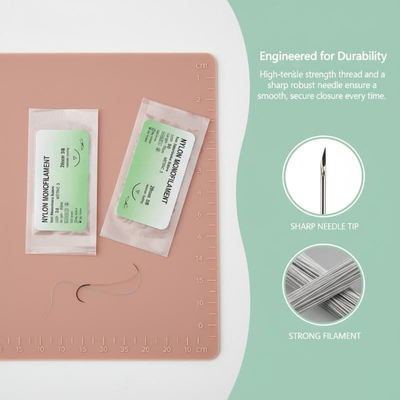Nylon-Monofilament Nahtmateria – Medical Lab Kit Bewertung und Preis